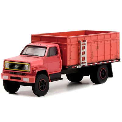 1980 Chevrolet C-70 Grain Truck Red (Weathered) "S.D. Trucks" Series 15 1/64 Diecast Model By Greenlight 3 1980 Chevrolet C-70 Grain Truck Red (Weathered) "S.D. Trucks" Series 15 1/64 Diecast Model By Greenlight