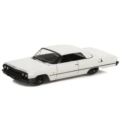 1963 Chevrolet Impala SS Lowrider Light Gray "Mijo Exclusives" Series Ltd Ed To 4800 Pcs 1/64 Diecast Model Car By Greenlight