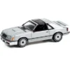 1982 Ford Mustang GT 5.0 Silver Metallic With Black Stripes "Greenlight Muscle" Series 26 1/64 Diecast Model Car By Greenlight 2 1982 Ford Mustang GT 5.0 Silver Metallic With Black Stripes "Greenlight Muscle" Series 26 1/64 Diecast Model Car By Greenlight -Greenlight Shop GUEST 163ad7eb 637b 43e2 8f72 1359541a4a10