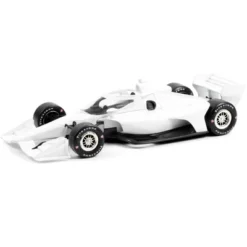 Dallara IndyCar (Road Course Configuration) White Autograph Car "NTT IndyCar Series" (2022) 1/18 Diecast Model Car By Greenlight