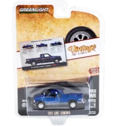 1991 GMC Sonoma Truck Blue Met. And Gray "It's Not Just A Truck Anymore" "Vintage Ad Cars" 1/64 Diecast Model Car By Greenlight 5 1991 GMC Sonoma Truck Blue Met. And Gray "It's Not Just A Truck Anymore" "Vintage Ad Cars" 1/64 Diecast Model Car By Greenlight -Greenlight Shop GUEST 23d2ef6b 2322 4f46 92c0 9ca9c56dbbde