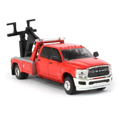 Greenlight Collectibles 1/64 Flame Red 2022 Ram 3500 Wrecker Tow Truck Dually Drivers 11 46110-F 3 Greenlight Collectibles 1/64 Flame Red 2022 Ram 3500 Wrecker Tow Truck Dually Drivers 11 46110-F