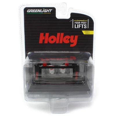 Greenlight Collectibles 1/64 Auto Body Shop, Holley Performance, Four Post Lift Series 4 16150-C 3 Greenlight Collectibles 1/64 Auto Body Shop, Holley Performance, Four Post Lift Series 4 16150-C