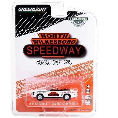 1969 Chevrolet Camaro Convertible "North Wilkesboro Speedway Pace Car" (North Carolina) 1/64 Diecast Model Car By Greenlight 4 1969 Chevrolet Camaro Convertible "North Wilkesboro Speedway Pace Car" (North Carolina) 1/64 Diecast Model Car By Greenlight - Image 2