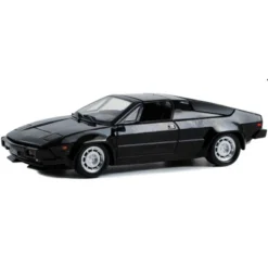 1984 Lamborghini Jalpa P3500 Black "Rocky IV" (1985) Movie "Hollywood" Series 1/43 Diecast Model Car By Greenlight