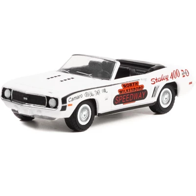 1969 Chevrolet Camaro Convertible "North Wilkesboro Speedway Pace Car" (North Carolina) 1/64 Diecast Model Car By Greenlight 3 1969 Chevrolet Camaro Convertible "North Wilkesboro Speedway Pace Car" (North Carolina) 1/64 Diecast Model Car By Greenlight