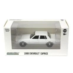 Greenlight Collectibles 1/64 1980-90 Chevrolet Caprice, Blank White, Hot Pursuit, GLT43005-BLANK -Greenlight Shop GUEST 3a405098 3d27 4030 97f5 7c619abb5190
