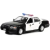 1998 Ford Crown Victoria Police Interceptor Black And White Reno 911 (2003-2009)" TV Series 1/24 Diecast Model Car By Greenlight -Greenlight Shop GUEST 3cba5e73 e553 4249 93b3 90d5feb5983a