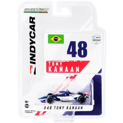Dallara IndyCar #48 Kanaan "American Legion" Chip Ganassi Racing "NTT IndyCar Series" 2021 1/64 Diecast Model Car By Greenlight 4 Dallara IndyCar #48 Kanaan "American Legion" Chip Ganassi Racing "NTT IndyCar Series" 2021 1/64 Diecast Model Car By Greenlight - Image 2