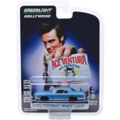 1972 Chevrolet Monte Carlo Light Blue (A Beat Up) "Ace Ventura: Pet Detective" (1994) Movie 1/64 Diecast Car Greenlight 5 1972 Chevrolet Monte Carlo Light Blue (A Beat Up) "Ace Ventura: Pet Detective" (1994) Movie 1/64 Diecast Car Greenlight -Greenlight Shop GUEST 44382f5b 4ff5 4ee0 8195 3726033d663b