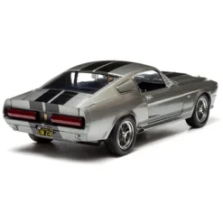 1967 Ford Mustang Custom "Eleanor" Gray Met. W/Black Stripes "Gone In 60 Seconds" (2000) Movie 1/18 Diecast Model By Greenlight -Greenlight Shop GUEST 4489cb15 8996 4bfd 9e6a fa965f2212b5