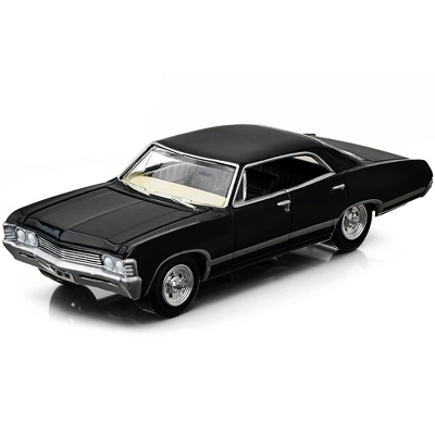 1967 Chevrolet Impala Sport Sedan Tuxedo Black "Hobby Exclusive" 1/64 Diecast Model Car By Greenlight 3 1967 Chevrolet Impala Sport Sedan Tuxedo Black "Hobby Exclusive" 1/64 Diecast Model Car By Greenlight