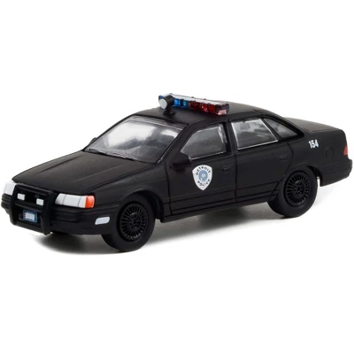1986 Ford Taurus LX Matt Black "Detroit Police" "RoboCop" (1987) Movie "Hollywood Series" 1/64 Diecast Model Car By Greenlight 3 1986 Ford Taurus LX Matt Black "Detroit Police" "RoboCop" (1987) Movie "Hollywood Series" 1/64 Diecast Model Car By Greenlight