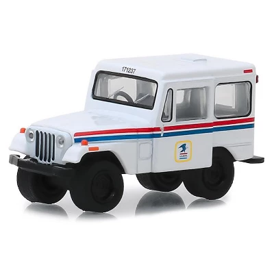 1971 Jeep DJ-5 White "United States Postal Service" (USPS) "Hobby Exclusive" 1/64 Diecast Model Car By Greenlight 3 1971 Jeep DJ-5 White "United States Postal Service" (USPS) "Hobby Exclusive" 1/64 Diecast Model Car By Greenlight