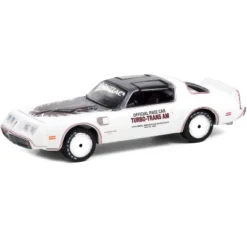 1980 Pontiac Firebird T/A White Official Pace Car "64th Annual Indianapolis 500 Mile Race 1/64 Diecast Model Car By Greenlight