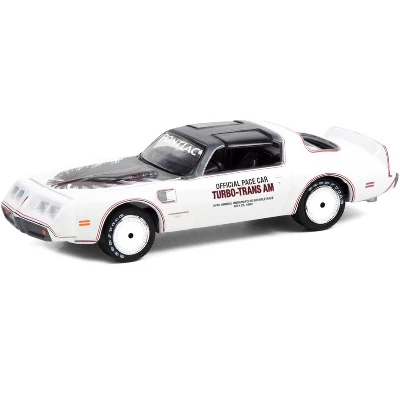 1980 Pontiac Firebird T/A White Official Pace Car "64th Annual Indianapolis 500 Mile Race 1/64 Diecast Model Car By Greenlight 3 1980 Pontiac Firebird T/A White Official Pace Car "64th Annual Indianapolis 500 Mile Race 1/64 Diecast Model Car By Greenlight