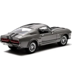 1967 Ford Mustang Custom "Eleanor" Gray Met. W/ Black Stripes "Gone In 60 Seconds" (2000) Movie 1/43 Diecast Model By Greenlight -Greenlight Shop GUEST 4f807225 aa28 4c7b ac74 567d808beaef