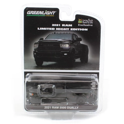 Greenlight 1/64 2021 Dodge Ram Dually Pick-up Truck Limited Night Edition 51472 6 Greenlight 1/64 2021 Dodge Ram Dually Pick-up Truck Limited Night Edition 51472 - Image 4