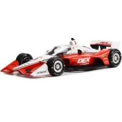 Dallara IndyCar #3 "DEX Imaging" First Win Firestone Grand Prix Of St. Petersburg (2022) 1/18 Diecast Model Car By Greenlight