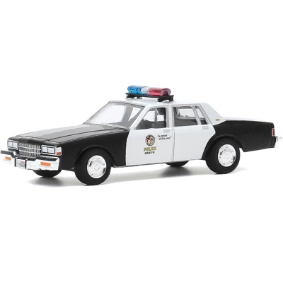 1987 Chevrolet Caprice "Metropolitan Police" "Terminator 2: Judgment Day" (1991) Movie "Hollywood Series" 1/64 Diecast Model Car By Greenlight 3 1987 Chevrolet Caprice "Metropolitan Police" "Terminator 2: Judgment Day" (1991) Movie "Hollywood Series" 1/64 Diecast Model Car By Greenlight