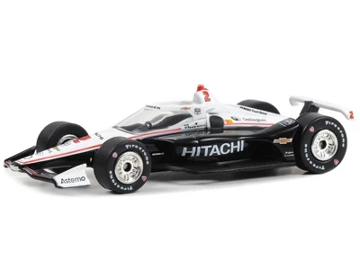 Dallara IndyCar #2 Josef Newgarden "Hitachi" Team Penske "NTT IndyCar Series" (2023) 1/64 Diecast Model Car By Greenlight 3 Dallara IndyCar #2 Josef Newgarden "Hitachi" Team Penske "NTT IndyCar Series" (2023) 1/64 Diecast Model Car By Greenlight
