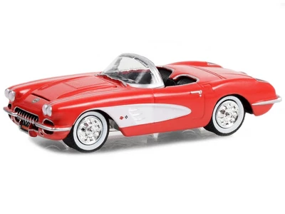 1958 Chevrolet Corvette Convertible Red "FRAM Oil Filters: Trusted Since 1934" 1/64 Diecast Model Car By Greenlight 3 1958 Chevrolet Corvette Convertible Red "FRAM Oil Filters: Trusted Since 1934" 1/64 Diecast Model Car By Greenlight