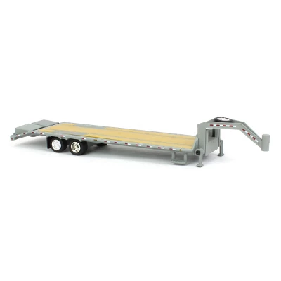 Greenlight Collectibles 1/64 Gooseneck Trailer Primer Gray With Red And White Conspicuity Stripes 30391 3 Greenlight Collectibles 1/64 Gooseneck Trailer Primer Gray With Red And White Conspicuity Stripes 30391