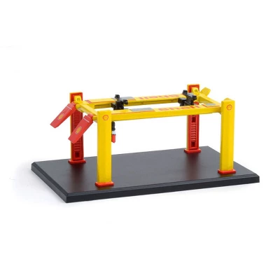Greenlight 1/64 Shell Oil Die-cast Four-Post Lift, Four-Post Lifts Series 1, 16100-C 3 Greenlight 1/64 Shell Oil Die-cast Four-Post Lift, Four-Post Lifts Series 1, 16100-C
