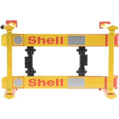 Adjustable Four Post Lift "Shell Oil" #2 For 1/18 Scale Diecast Model Cars By Greenlight 7 Adjustable Four Post Lift "Shell Oil" #2 For 1/18 Scale Diecast Model Cars By Greenlight - Image 5