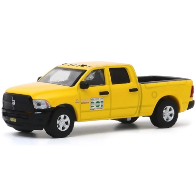 2017 RAM 2500 Pickup Truck Yellow "New York City DOT - Brooklyn Street Maintenance" "Hobby Exclusive" 1/64 Diecast Model Car By Greenlight 3 2017 RAM 2500 Pickup Truck Yellow "New York City DOT - Brooklyn Street Maintenance" "Hobby Exclusive" 1/64 Diecast Model Car By Greenlight