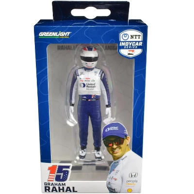 "NTT IndyCar Series" #15 Graham Rahal Driver Figure "United Rentals - Lanigan Racing" For 1/18 Scale Models By Greenlight 4 "NTT IndyCar Series" #15 Graham Rahal Driver Figure "United Rentals - Lanigan Racing" For 1/18 Scale Models By Greenlight - Image 2