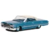 1963 Chevrolet Impala SS 409 Convertible Azure Aqua Blue Metallic W/Cream Top (Lot #1119) 1/64 Diecast Model Car By Greenlight -Greenlight Shop GUEST 75ebd92d 7e65 413c aa21 16a255993d21