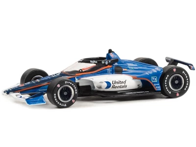 Dallara IndyCar #15 Graham Rahal / Rahal Letterman Lanigan Racing, United Rentals 1/64 Diecast Model Car By Greenlight 3 Dallara IndyCar #15 Graham Rahal / Rahal Letterman Lanigan Racing, United Rentals 1/64 Diecast Model Car By Greenlight