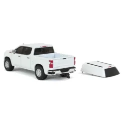 Greenlight Collectibles 1/64 Summit White 2022 Chevrolet Silverado WT Pickup Truck With Camper Shell Blue Collar Series 11 35240-F 8 Greenlight Collectibles 1/64 Summit White 2022 Chevrolet Silverado WT Pickup Truck With Camper Shell Blue Collar Series 11 35240-F -Greenlight Shop GUEST 7d12f00e d045 4dc3 9aaf 0cb1dc5896e9