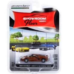 2022 Chevrolet Corvette C8 Stingray Coupe Caffeine Brown Metallic "Showroom Floor" Series 2 1/64 Diecast Model Car By Greenlight -Greenlight Shop GUEST 8698ea6a c316 40cc b9bc e24cf154691e
