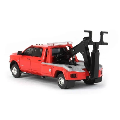 Greenlight Collectibles 1/64 Flame Red 2022 Ram 3500 Wrecker Tow Truck Dually Drivers 11 46110-F 5 Greenlight Collectibles 1/64 Flame Red 2022 Ram 3500 Wrecker Tow Truck Dually Drivers 11 46110-F - Image 3