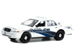 2006 Ford Crown Victoria Police Interceptor White "NCIS: New Orleans" (2014-2021) TV Series 1/64 Diecast Model Car By Greenlight