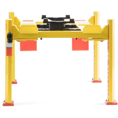 Adjustable Four Post Lift "Shell Oil" #2 For 1/18 Scale Diecast Model Cars By Greenlight 5 Adjustable Four Post Lift "Shell Oil" #2 For 1/18 Scale Diecast Model Cars By Greenlight - Image 3