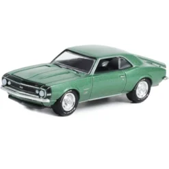 1967 Chevrolet Camaro SS 369 Mountain Green Metallic "Greenlight Muscle" Series 27 1/64 Diecast Model Car By Greenlight