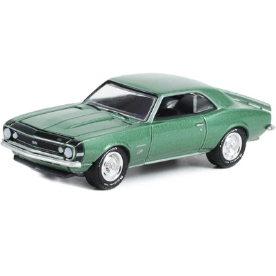 1967 Chevrolet Camaro SS 369 Mountain Green Metallic "Greenlight Muscle" Series 27 1/64 Diecast Model Car By Greenlight 3 1967 Chevrolet Camaro SS 369 Mountain Green Metallic "Greenlight Muscle" Series 27 1/64 Diecast Model Car By Greenlight