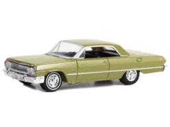 1963 Chevrolet Impala SS Special Gold Met. Paint "50 Millionth Produced" "Hobby Exclusive" 1/64 Diecast Model By Greenlight