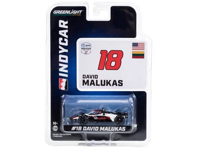 Dallara IndyCar #18 David Malukas "HMD Trucking" "NTT IndyCar Series" (2023) 1/64 Diecast Model Car By Greenlight 4 Dallara IndyCar #18 David Malukas "HMD Trucking" "NTT IndyCar Series" (2023) 1/64 Diecast Model Car By Greenlight - Image 2