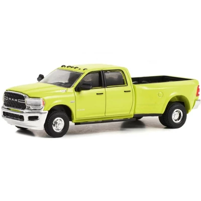 2019 Ram 3500 Big Horn Pickup Truck National Safety Yellow "Dually Drivers" Series 11 1/64 Diecast Model Car By Greenlight 3 2019 Ram 3500 Big Horn Pickup Truck National Safety Yellow "Dually Drivers" Series 11 1/64 Diecast Model Car By Greenlight
