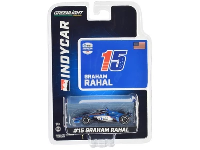 Dallara IndyCar #15 Graham Rahal / Rahal Letterman Lanigan Racing, United Rentals 1/64 Diecast Model Car By Greenlight 4 Dallara IndyCar #15 Graham Rahal / Rahal Letterman Lanigan Racing, United Rentals 1/64 Diecast Model Car By Greenlight - Image 2