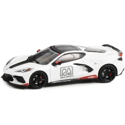 2020 Chevrolet Corvette C8 Stingray "Road America Official Pace Car" 1/43 Diecast Model Car By Greenlight 3 2020 Chevrolet Corvette C8 Stingray "Road America Official Pace Car" 1/43 Diecast Model Car By Greenlight