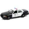 2001 Ford Crown Victoria Police Interceptor Black & White "LA Police Dept" Drive 2011 Movie 1/43 Diecast Model Car By Greenlight -Greenlight Shop GUEST a23e2c63 df98 48d3 8eb1 620c7157ed89