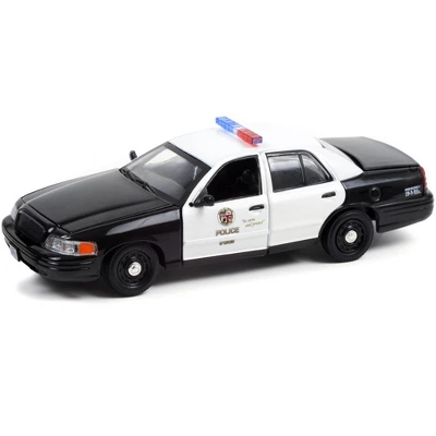 2001 Ford Crown Victoria Police Interceptor Black & White "LA Police Dept" Drive 2011 Movie 1/43 Diecast Model Car By Greenlight 3 2001 Ford Crown Victoria Police Interceptor Black & White "LA Police Dept" Drive 2011 Movie 1/43 Diecast Model Car By Greenlight