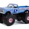 1969 Chevrolet C-10 Monster Truck Blue Metallic "Dream Master" "Kings Of Crunch" Series 12 1/64 Diecast Model Car By Greenlight -Greenlight Shop GUEST a609e2c3 786f 4eed b06b 504e6ae31df9