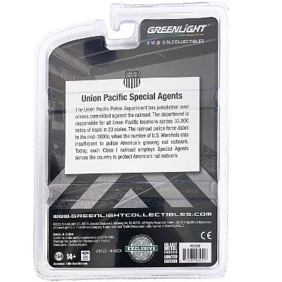 2015 Ford Police Interceptor Utility Black "Union Pacific Railroad Police" "Hobby Exclusive" 1/64 Diecast Model Car Greenlight 3 2015 Ford Police Interceptor Utility Black "Union Pacific Railroad Police" "Hobby Exclusive" 1/64 Diecast Model Car Greenlight