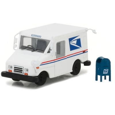 "United States Postal Service" (USPS) Long Life Postal Mail Delivery (LLV) & Mailbox Accessory 1/64 Diecast Model Greenlight 3 "United States Postal Service" (USPS) Long Life Postal Mail Delivery (LLV) & Mailbox Accessory 1/64 Diecast Model Greenlight